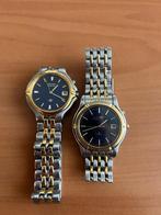 2 maal Seiko Kinetic, Gebruikt, Staal, Polshorloge, Ophalen of Verzenden