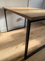 Eettafel/Studeertafel, Ophalen, Eikenhout, Zo goed als nieuw, Vier personen