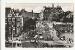 DEN HAAG BUITENHOF VIJVERDAM VERKEER TRAM BUS AUTO'S FIETSER, Ophalen of Verzenden, 1960 tot 1980, Ongelopen, Zuid-Holland
