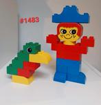 Duplo set - Piraat en papegaai #1483, Ophalen of Verzenden, Complete set, Duplo