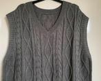 Lange Mouwloze Gebreide Jurk / Lang gebreid Vest, maat 3XL, Verzenden, Maat 46/48 (XL) of groter, Nieuw, Grijs