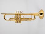 Gebruikte Bes Trompet Adams A5 0.40 messing, goud gelakt, Muziek en Instrumenten, Blaasinstrumenten | Trompetten, Gebruikt, -
