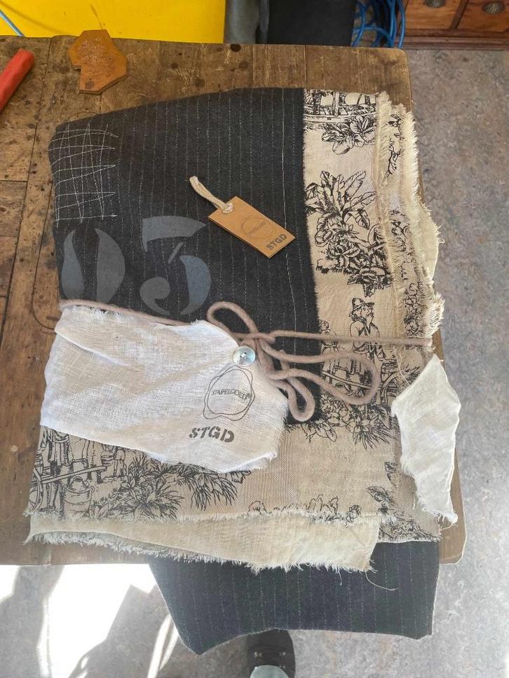 Plaid Stapelgoed 150 x 200 katoen voor bank/sofa, Huis en Inrichting, Woonaccessoires | Plaids en Woondekens, Nieuw, Ophalen of Verzenden