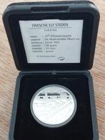 15e Elfstedentocht 1997 in zilver met certificaat, Verzenden, Koningin Beatrix, Setje, Zilver