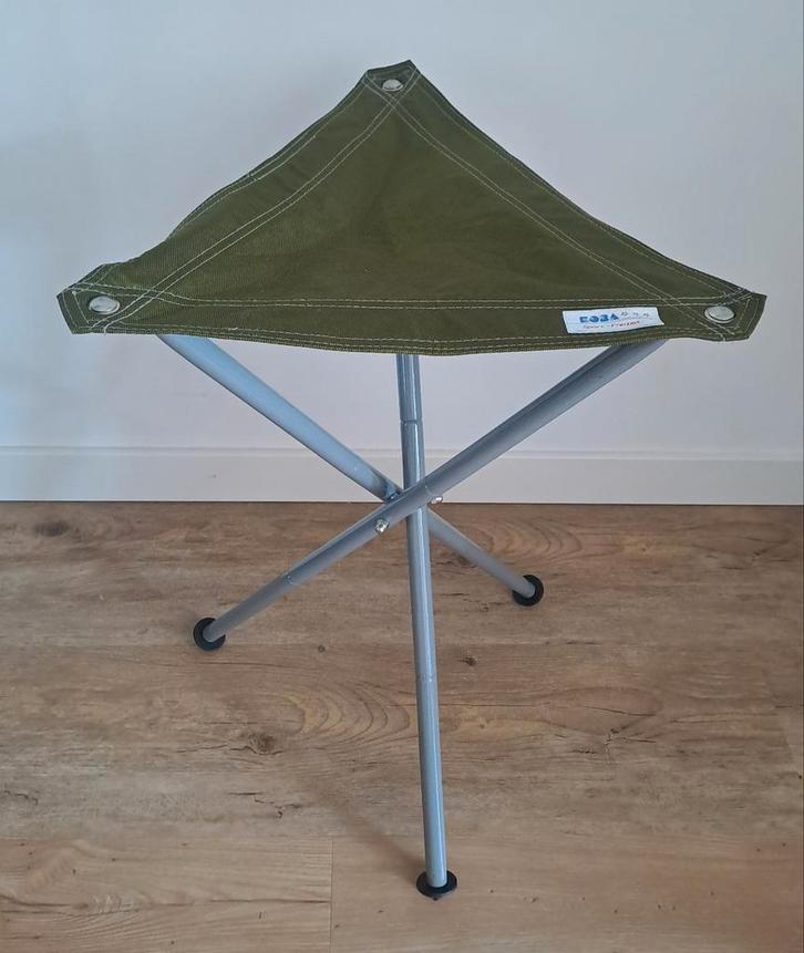 Driepoot kruk 60 cm hoog, Watersport en Boten, Hengelsport | Algemeen, Zo goed als nieuw, Overige typen, Ophalen of Verzenden