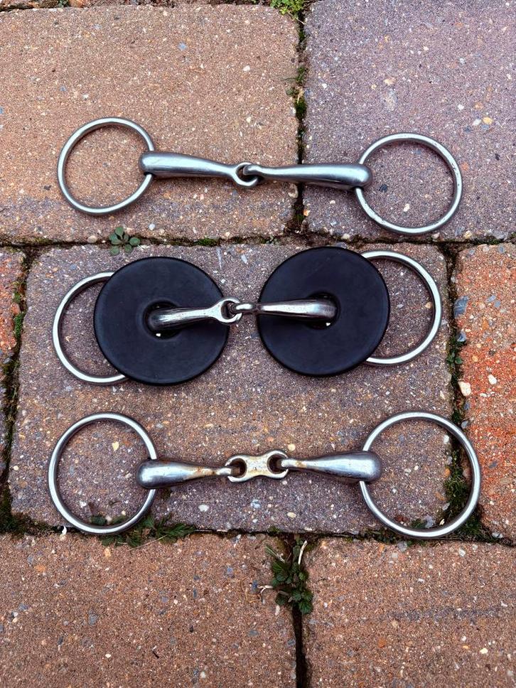 3 bitten te koop, watertrens, Dieren en Toebehoren, Paarden en Pony's | Overige Paardenspullen, Overige soorten, Ophalen of Verzenden