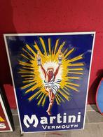 emaille reclame bord martini, Verzamelen, Merken en Reclamevoorwerpen, Verzenden, Nieuw, Reclamebord