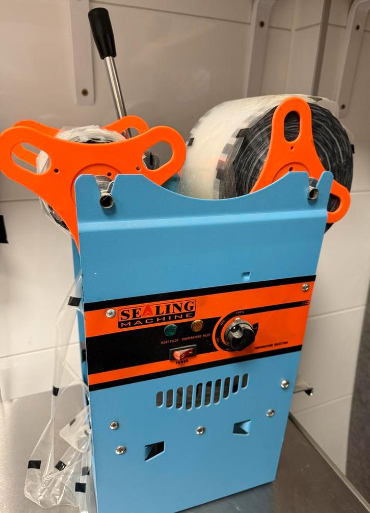 Sealing Beker Machine - Bekerafdichter, Huis en Inrichting, Keuken | Keukenbenodigdheden, Gebruikt, Ophalen