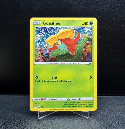 Gossifleur Holo Bleed 3/15 McDonald's Match Battle 2022, Hobby en Vrije tijd, Verzamelkaartspellen | Pokémon, Zo goed als nieuw