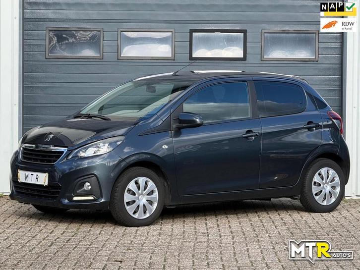 Peugeot 108 1.2 VTi Allure AIRCO|NAP|APK 05-2026, Auto's, Peugeot, Bedrijf, Te koop, ABS, Airbags, Airconditioning, Boordcomputer