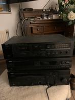 Yamaha Stereo Toren KX-130, CDX-393, RX-395, Ophalen, Gebruikt, Cassettedeck, Losse componenten