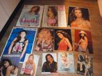 set van 12 posters leuke dames  oa alyssa milano,  xl a3 a4., Verzenden, Zo goed als nieuw, A1 t/m A3, Film en Tv