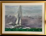 Route du Rhum, Antiek en Kunst, Kunst | Schilderijen | Klassiek, Ophalen of Verzenden