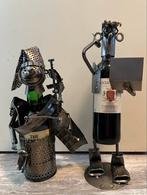 Metalen Flessen houder van Muzikant en Man met Laptop, Ophalen, Zo goed als nieuw, Minder dan 5 flessen, Metaal