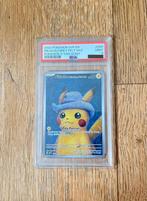 Pikachu with Grey Felt Hat (Van Gogh Musea) SVP085 PSA9 Slab, Ophalen of Verzenden, Nieuw, Losse kaart, Foil