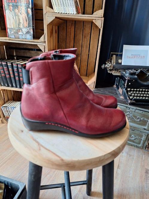 👟 Bordeaux rode Wolky dames enkellaarzen maat 37, Kleding | Dames, Schoenen, Zo goed als nieuw, Lage of Enkellaarzen, Rood, Ophalen of Verzenden