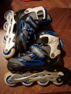 streetrider skeelers skates blauw maat 31-34 verstelbaar, Overige merken, Verstelbaar, Inline skates 4 wielen, Gebruikt