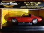 Pontiac Trans Am 1977 Ertl, Hobby en Vrije tijd, Modelauto's | 1:18, Ophalen of Verzenden, Zo goed als nieuw, Auto, ERTL