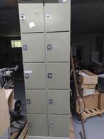 Lockerkast, metaal, 10 lockers 60x50x195cm Bxdxh, Huis en Inrichting, Kasten | Lockerkasten, Ophalen, Gebruikt