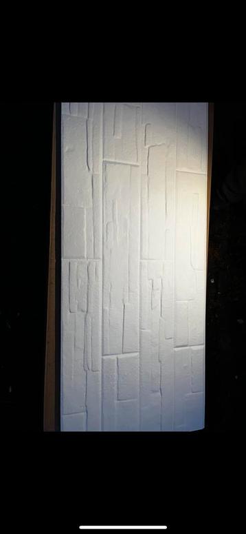 3D Wandpanelen isolerend 120cm x 50cm NIEUW beschikbaar voor biedingen