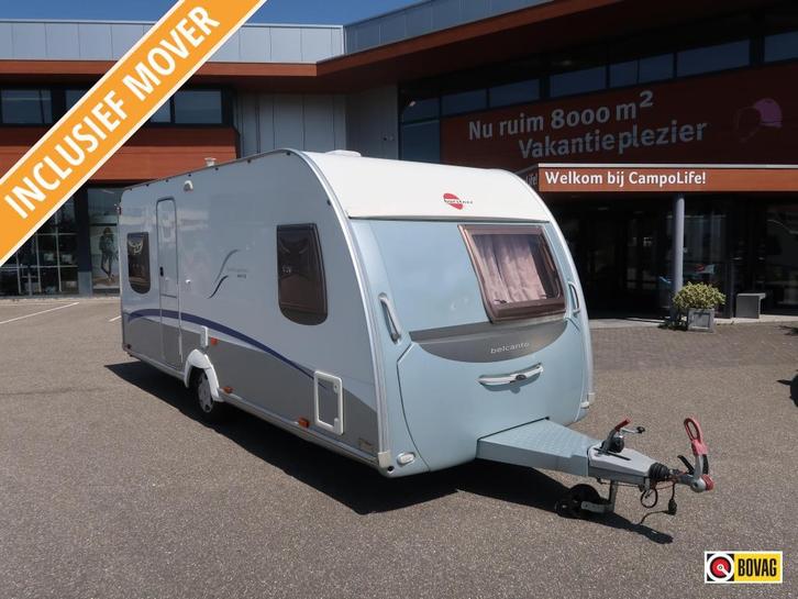 Bürstner Belcanto 460 TS MET WALKER VOORTENT, Caravans en Kamperen, Caravans, tot en met 4, 1000 - 1250 kg, Rondzit, Bürstner