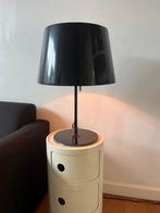 Zwarte IKEA Tafellamp Metaal, Ophalen of Verzenden, Gebruikt, Metaal, Minder dan 50 cm