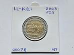 2-euromunt Finland (FIN) 2003 Koers LL-K8.1, Ophalen of Verzenden, Finland, 2 euro, Losse munt