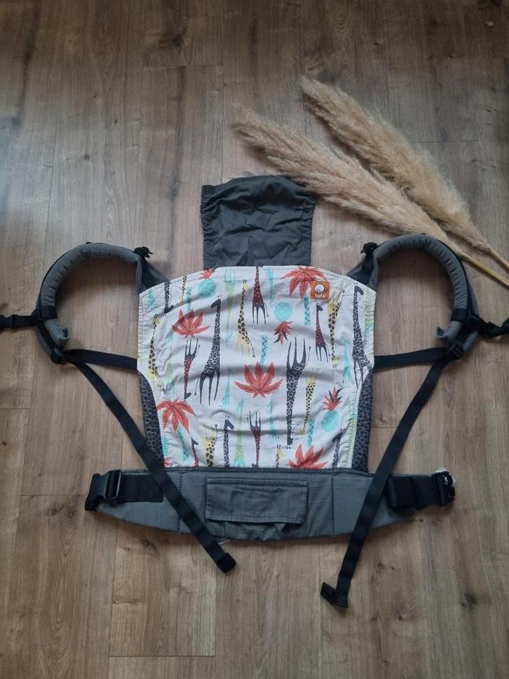 Tula Toddler Draagzak - Giraffe Print, Kinderen en Baby's, Babydragers en Draagdoeken, Gebruikt, Draagzak, Buik of Rug, Overige merken