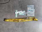 Off white riem 180cm, Ophalen of Verzenden, Zo goed als nieuw, Zwart
