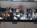 Partij 45 delig, vaasjes, partij vazen, decoratie, Ophalen, Gebruikt, Overige kleuren, Glas