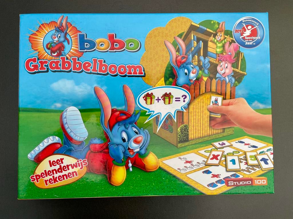 TE KOOP: Grabbelboom van Bobo - spelenderwijs rekenen - ZGAN, Ophalen of Verzenden, Zo goed als nieuw, Rekenen