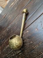 Messing tibetaanse ceremoniele lepel, Antiek en Kunst, Antiek | Koper en Brons, Ophalen of Verzenden