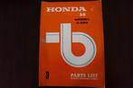 Honda 50 model C320 1965 parts list, Ophalen of Verzenden, Gebruikt