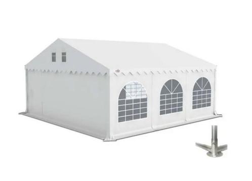 Professionele Partytent 6x6 meter - wit - Grizzly - excl BTW, Tuin en Terras, Partytenten, Zo goed als nieuw, Partytent, 2 meter of meer