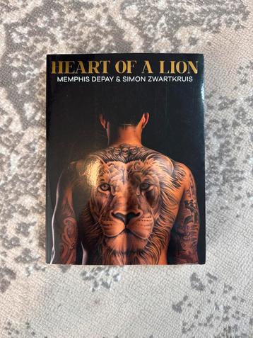 Heart of a Lion - Memphis Depay (Gesigneerd, Nieuw) beschikbaar voor biedingen