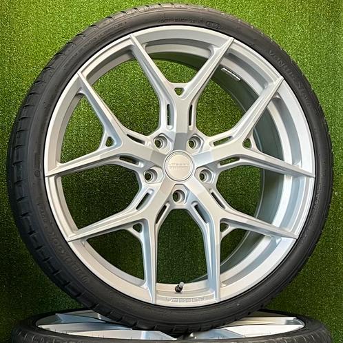 Originele 22 inch Vossen HF5 velgen banden Porsche Panamera, Auto-onderdelen, Banden en Velgen, Banden en Velgen, Zomerbanden
