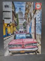 Educa Oldtimer in Havana puzzle 1000 stukjes, Ophalen of Verzenden, 500 t/m 1500 stukjes, Zo goed als nieuw, Legpuzzel