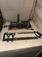 Zaag en verstekbak set, Doe-het-zelf en Verbouw, Ophalen of Verzenden, Gebruikt