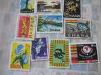 100 postzegels , o.a. Ghana, Egypte, Tanzania, Egypte, Ophalen of Verzenden, Gestempeld