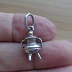 zilveren vintage bedel kookpot [574], Overige merken, Verzenden, Zo goed als nieuw, 1 bedel