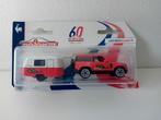 Majorette Land Rover Defender 90 met Caravan, Ophalen of Verzenden, Nieuw, Auto