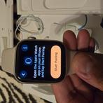 Apple Watch 7 45MM full set, Ophalen of Verzenden, Zo goed als nieuw, Zwart, IOS