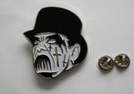 King Diamond Face shaped pin badge speld n3 Mercyful Fate, Nieuw, Overige typen, Verzenden