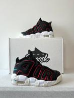Nike Air More Uptempo Black Fusion Red GS (EU 37,5), Zwart, Nike, Ophalen of Verzenden, Sneakers of Gympen