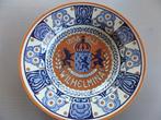 antiek herdenking bord van Koninklijk huis, Verzamelen, Ophalen of Verzenden, Gebruikt, Servies