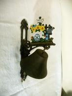 IJzeren bel met tuinmotief, Ophalen of Verzenden