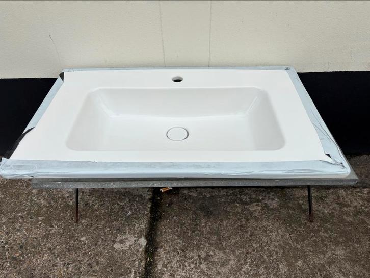 Vitra wastafel 82 cm breed (nieuw), Doe-het-zelf en Verbouw, Sanitair, Ophalen of Verzenden