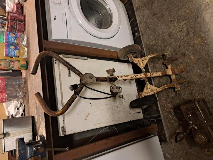 Te koop wacker trilplaat met hatz motor in onderdelen, Doe-het-zelf en Verbouw, Gereedschap | Overige machines, Gebruikt, Ophalen