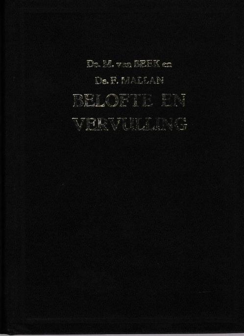 Ds.M.van BEEK en Ds.F.MALLAN - BELOFTE EN VERVULLING, Boeken, Godsdienst en Theologie, Gelezen, Ophalen of Verzenden