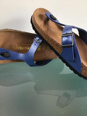 GRATIS VERZENDEN | BIRKENSTOCK Gizeh blauwe slippers 37 beschikbaar voor biedingen